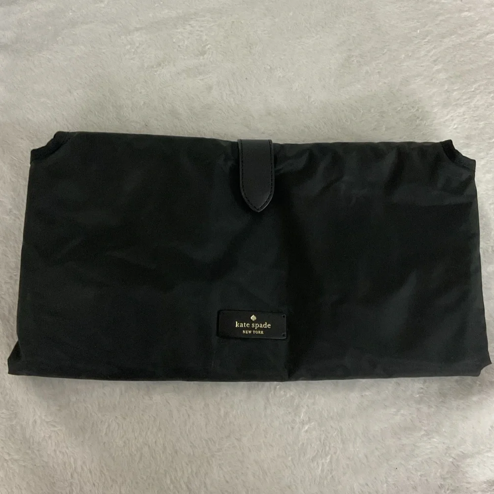 Kate Spade Diaper Changing Pad Black - Excellent Condition
